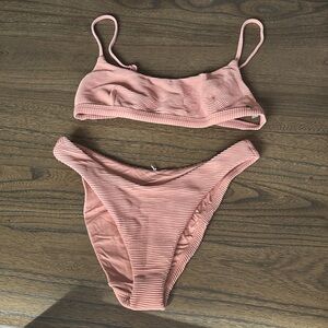 Like new Sea Folly cheeky bikini salmon pink